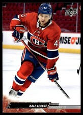 2022-23 Upper Deck Kale Clague Montreal Canadiens #96