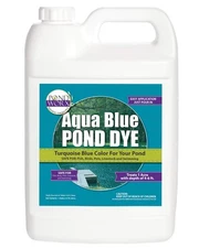 PondWorx Lake and Pond Dye Aqua Blue Pond Dye  1 Gallon
