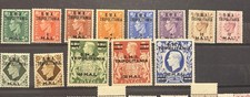 BMA Tripolitania KGVI 1948 Set Unmounted Mint Cat &pound;75 SG T1 - T13