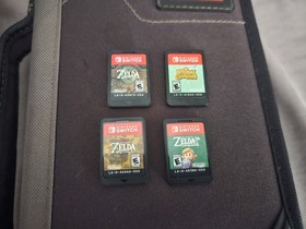 Nintendo Switch Bundle Console, Case, Charger, Controllers, Games