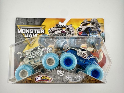 #ad #ad MONSTER JAM COLLECTOR DOUBLE CATASTROPHE VS HUSKY MONSTER MUTT SERIES 35 2026 $29.99