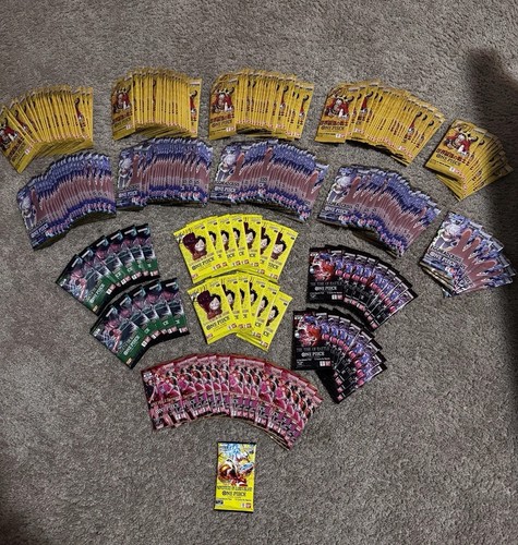 One Piece Trading Card Game - Pack Lot (265 packs)(English & Japanese)(See Desc)