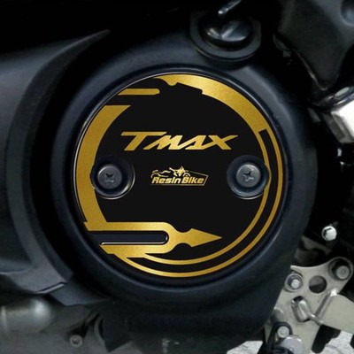 3D Aufkleber kompatibel mit T-MAX 500-530 2001-2016 Zone Carter Gold-Schwarz