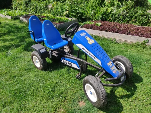 Berg Go Kart (2 Seater) WITH GEARS Blue