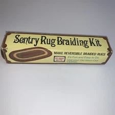 Vintage Sentry Rug Braiding Kit  with instructions 