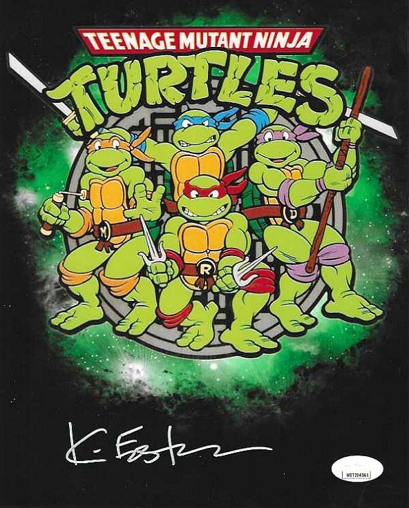 Kevin Eastman Teenage Mutant Ninja Turtle Autographed 16x20 Photo JSA-Coa Comic Art