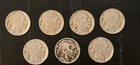 1934 - 1935 US Buffalo Nickels Indian Head (Lot of 7), 5c, Five Cents, Rare