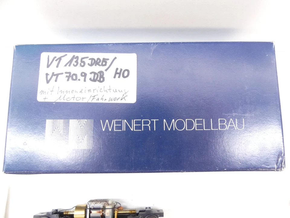 Weinert H0 4081 Bausatz Triebwagen VT135 oder VT70, ungebaut, NEU in OVP #59571 - Bild 2 von 4