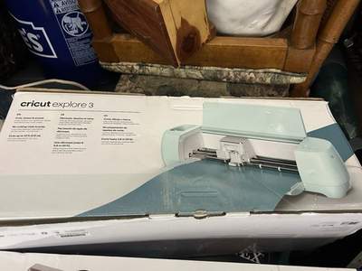 #ad Cricut Explore 3 Smart Vinyl Die Cutting Machine Z2008337E1BUN Brand New $163.50