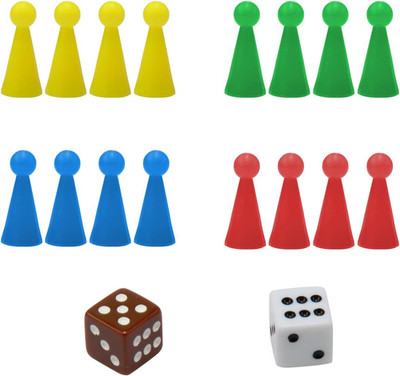 Juego De Mesa Parchis Ludo Board Game Original Para Ninos Y Mayores Plegable Set