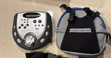 Aiwa CD Player Discman Cross Trainer XP-SR320 Portable AM/FM Radio W/ Case 2002