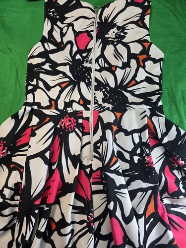 Just Taylor Womrn Floral Print Dress Size 10 - Picture 4 of 8