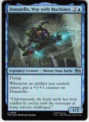 Donatello, Way with Machines #38 (Foil) - Teenage Mutant Ninja Turtles MTG
