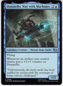 Donatello, Way with Machines #38 (Foil) - Teenage Mutant Ninja Turtles MTG