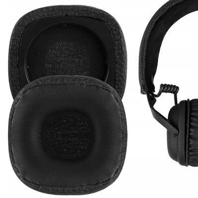 Ear pads Ohrpolster für MARSHALL MAJOR III 3, schwarz HQ, Paar