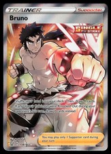 Bruno (Full Art) 158/163 Swsh05: Carta Pokemon Holo Stili di Battaglia