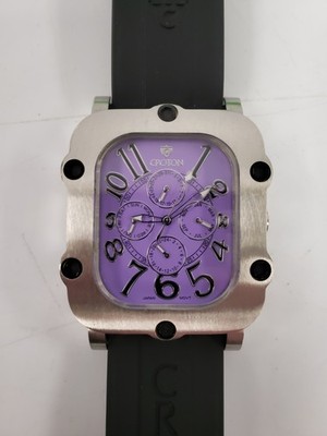(80187-2) Croton Industrial Multi Function Auto Watch