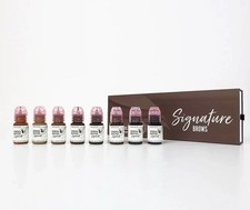 Perma Blend Signature Brows Tattoo Ink Set Signature Browns Multicolor Pigments