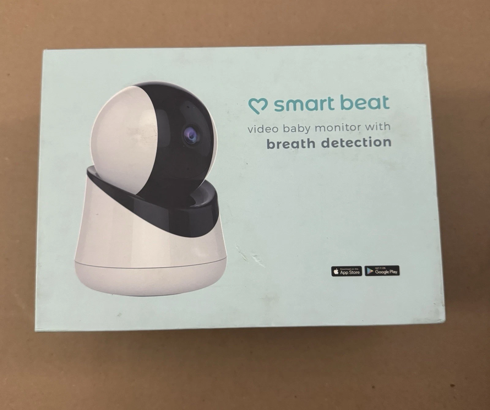 SMART beat VIDEO BABY MONITOR W/ Breath Detection