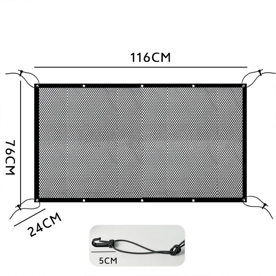 Barrière de Sécurité Universelle pour Chien En Voiture, Filet de Clôture En - Photo 3/4