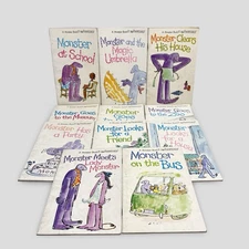 Lot Of 11 Bowmar MONSTER Books Readers Ellen Blance Ann Cook Quentin Blake 70s