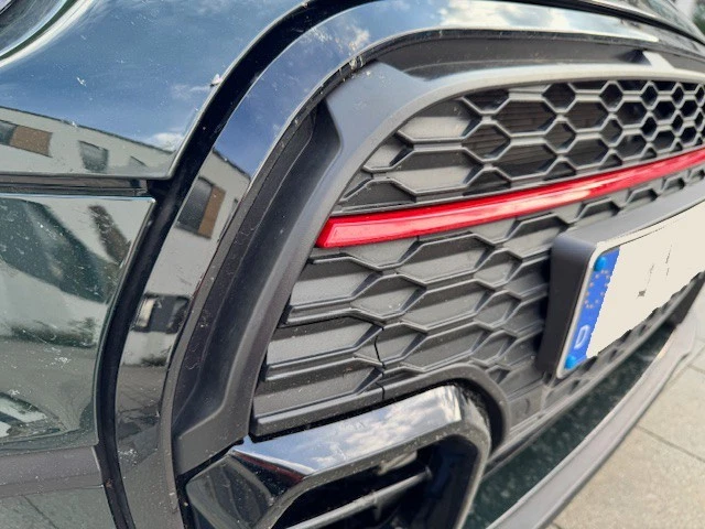 BARRA GRIGLIA RADIATORE ROSSA PER MINI COOPER S F55 F56 F57 CABRIO COOPER S LCI - Immagine 4 di 4