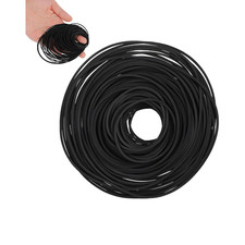 56Pcs Rubber Drive Belts for DVD CD VCR Cassette Player Repair 40-120mm Black