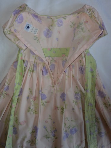 EASTER Dress & Cardigan SET Floral Embroidered PINK Spring Wedding Flower Girl 6 - Picture 7 of 12