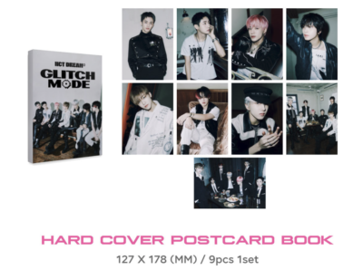 NCT DREAM Glitch Mode SMTOWN OFFICIAL MD GOODS HARD COVER POSTCARD