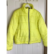 Bright Yellow Puffer Jacket