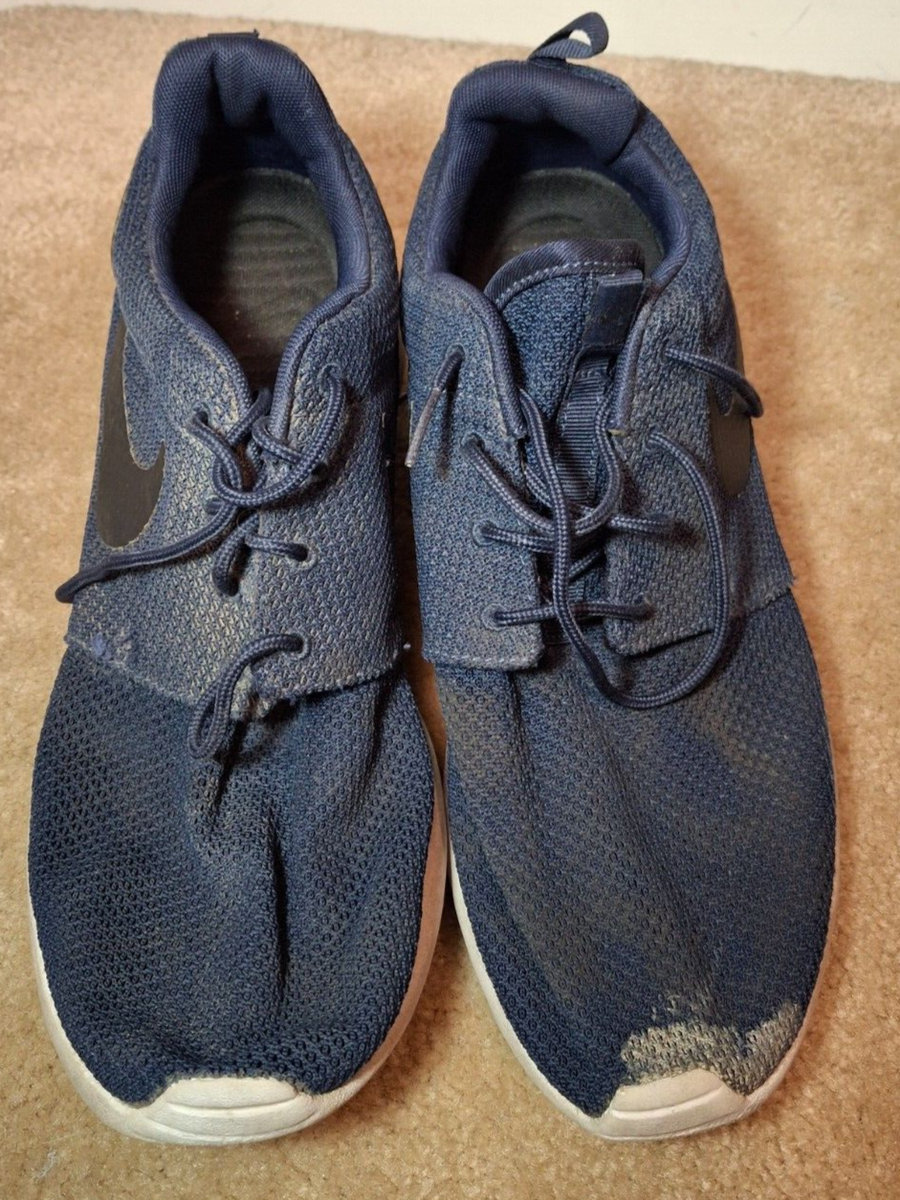 Nike Roshe Run Midnight Navy Mesh Shoe Sneaker 511881-405  display picture 3