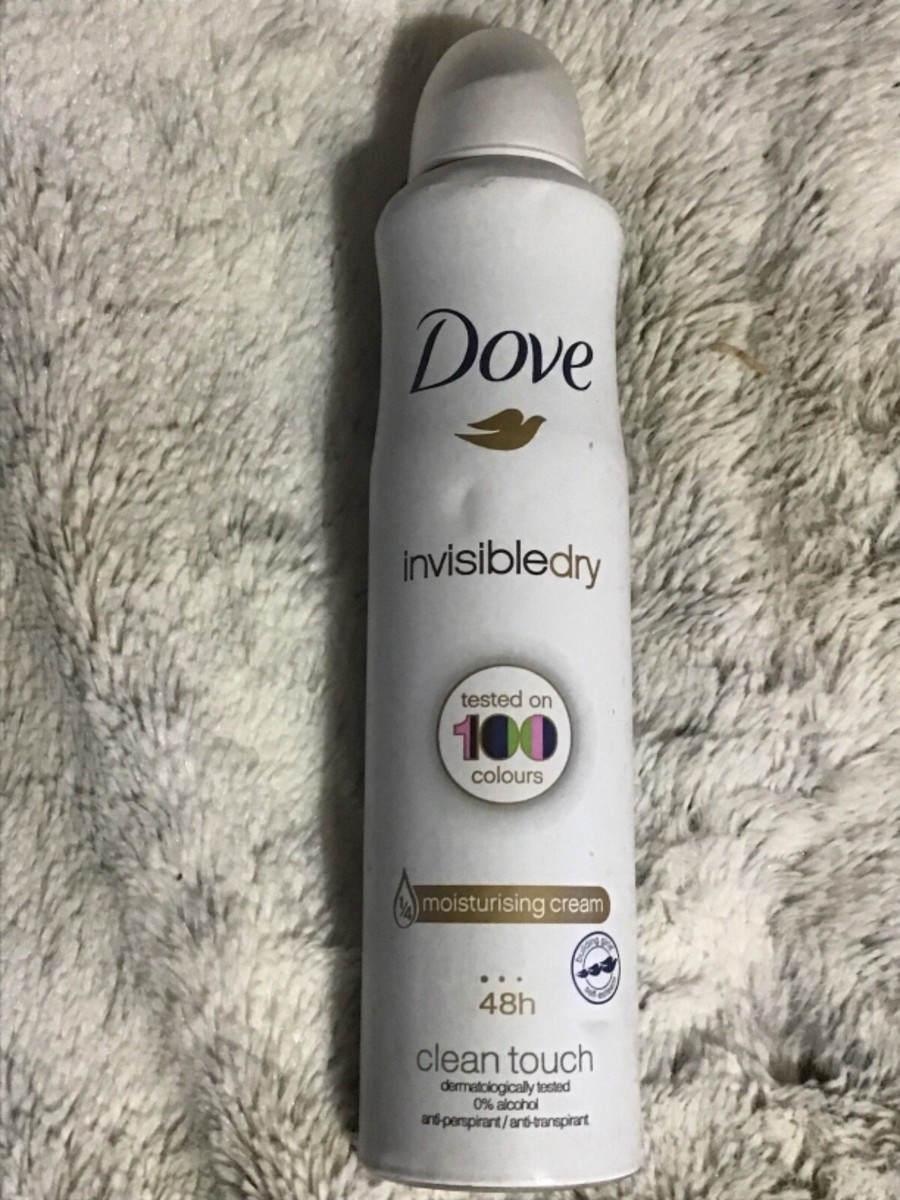 Dove invisible dry moisturizing cream deodorant 48h 250 ml new