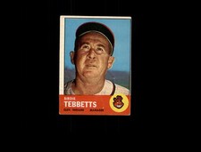 1963 Topps 48 Birdie Tebbetts MG POOR #D884017
