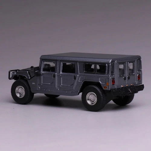 Modelo 596 escala 1/64 Hummer H1 gris diecast modelo de coche juguete regalo nuevo en caja - Imagen 3 de 5