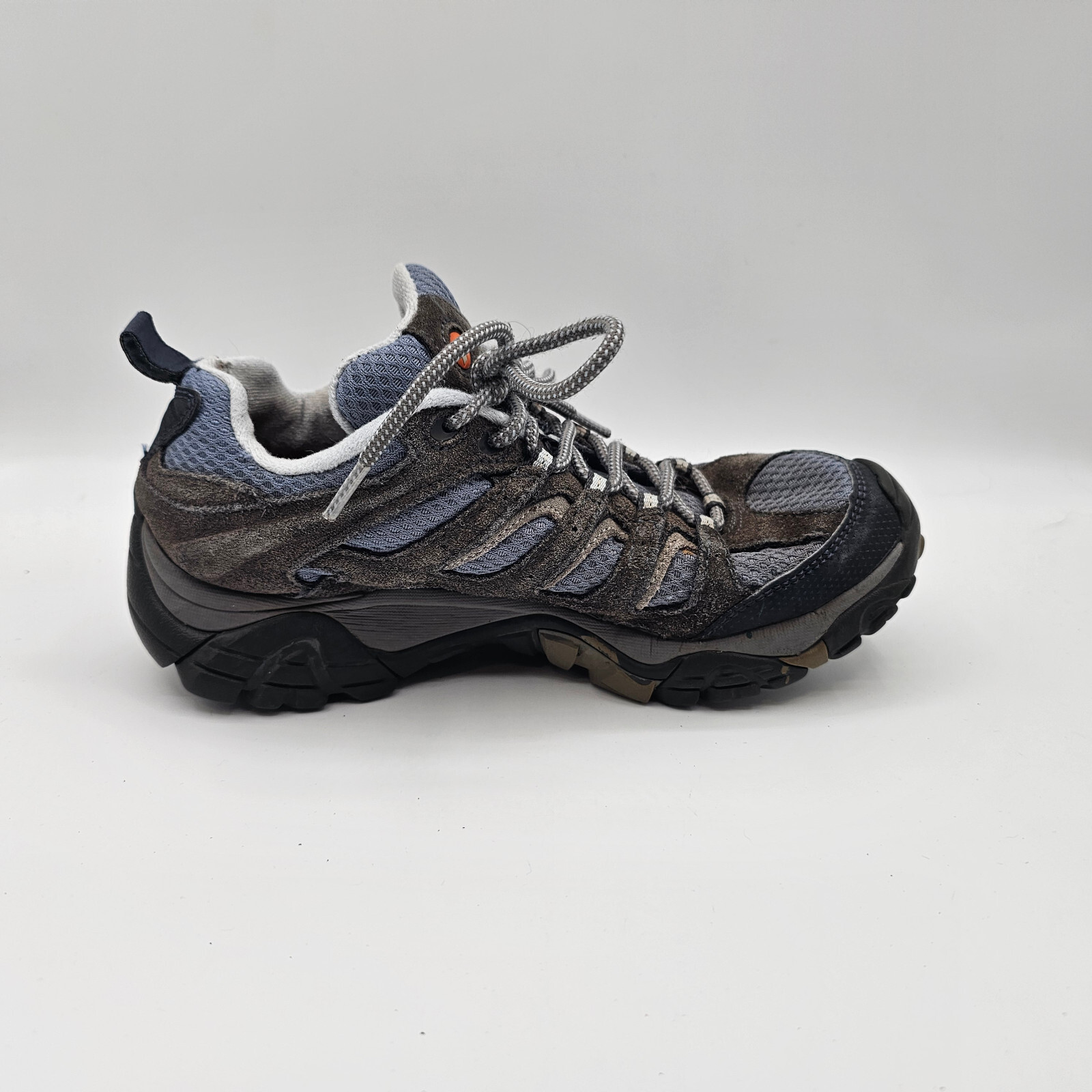 Scarpe Merrell Moab Ventilatore Trail Escursionismo Grigio Fumo Blu J87762 Donna Taglia 8