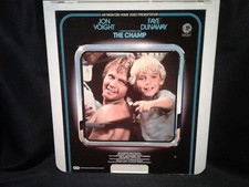 THE CHAMP  CED VIDEODISC 1981 1979  JON VOIGHT FAYE DUNAWAY RICKY SHRODER