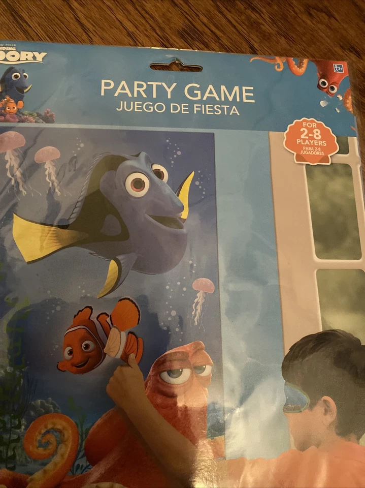 Invitaciones de fiesta de cumpleaños Disney Finding Dory 2 paquetes de 8 póster de juego envío rápido Foto 3 de 4