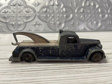 TOOTSIETOY 6 INCH 1939 SILVER TOW TRUCK IN VERY GOOD CONDITION