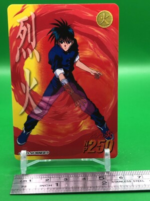 Recca Hanabishi Flame of Recca 9 Card Bandai 1997 Japanese | eBay