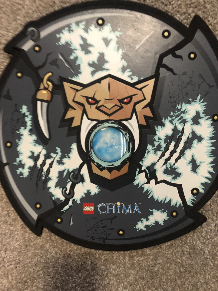 Детский костюм щит LEGO Knight's Legend of CHIMA 14 дюймов голографический РЕДКИЙ - Изображение 4 из 4