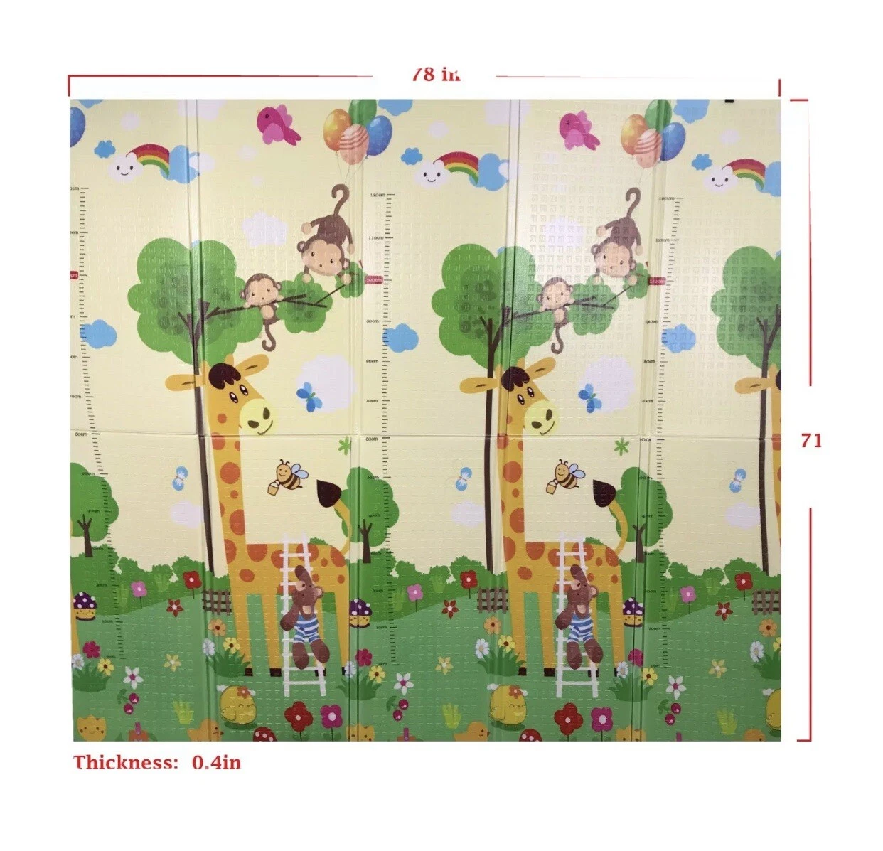 50Extra Large Foam Folding Baby Play FloorMat Non-Toxic Non-Slip Care Waterproof
Opens in a new wind