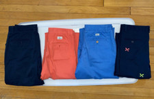 Pre-Owned Vineyard Vines Boys Chino Khaki Pants Size 18 - 4 Pack QUICK SHIP