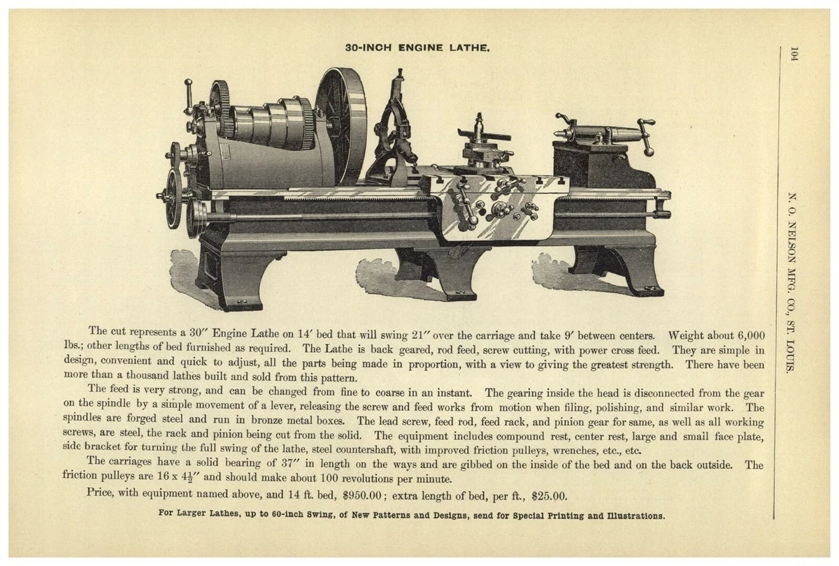 Engine 2024 lathe machine