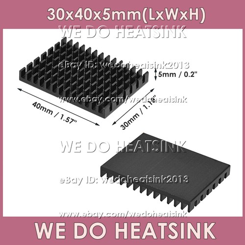 30x40x5mm With or Without Tape Heatsink Cooler for Raspberry Pi 4 Model B CPU - Afbeelding 26 van 31
