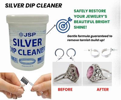 JSP Silver Dip Cleaner Cleaning Solutions - Jeweler's Tools