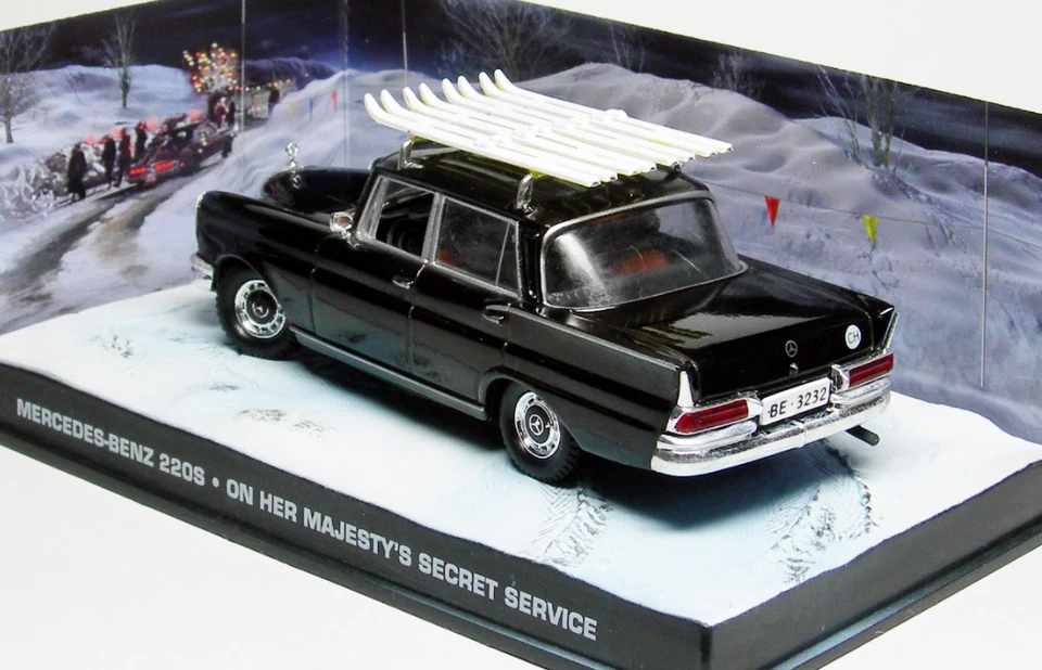 Revista James Bond Mercedes-Benz 220S On Her Majesty’s Secret Service #78 1:43 Foto 2 de 4