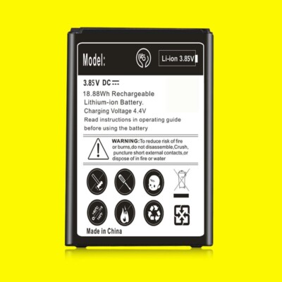 High Power 3220mAh Extended Slim Battery for LG Rebel 2 L57BL BL-45F1F Cellphone