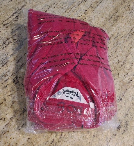 Vintage Woolrich 1571 Size M Chamois Cotton Flannel Shirt RED Heavy Warm - Picture 15 of 15