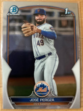 2023 Bowman #BCP-149 Chrome Prospect Jose Peroza