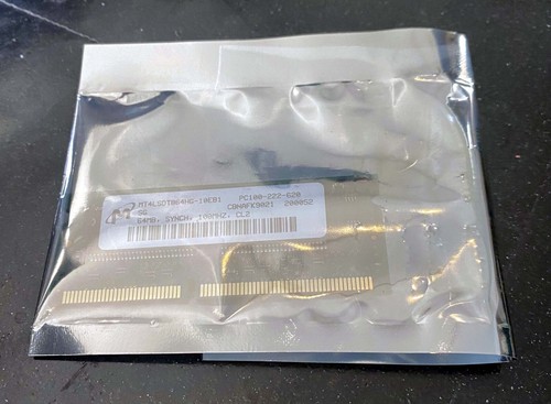 Memory 128mb synch 133mhz cl2, pc133u 222 542 a, ct16m64s4d7e.8t – Dream Hardware